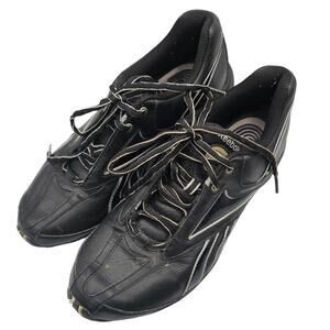 Reebok Women's Traintone Smoothfit Walking Shoes Black Size 9.5 Toning Sneakers